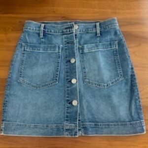 Denim Skirt (Made in USA)
